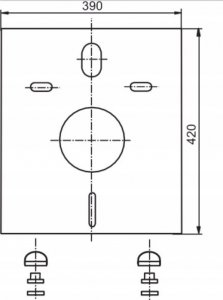 Przycisk spłukujący Geberit PRZYCISK URUCH.SIGMA20,CZ.MAT-CZ-CZ.MAT 18