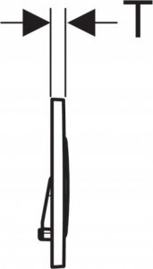 Przycisk spłukujący Geberit PRZYCISK URUCH.SIGMA20,CZ.MAT-CZ-CZ.MAT 20