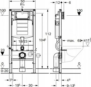 Przycisk spłukujący Geberit PRZYCISK URUCH.SIGMA20,CZ.MAT-CZ-CZ.MAT 8