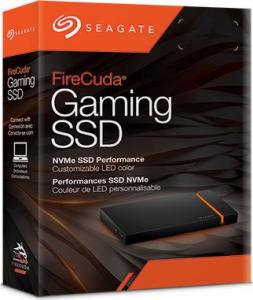 Dysk zewnętrzny SSD Seagate Firecuda Gaming SSD 500GB Czarno-pomarańczowy (STJP500400) 2