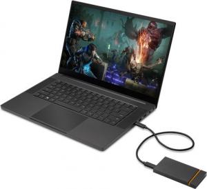 Dysk zewnętrzny SSD Seagate Firecuda Gaming SSD 500GB Czarno-pomarańczowy (STJP500400) 6