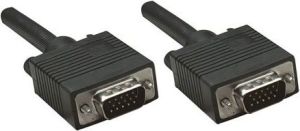 Kabel Manhattan D-Sub (VGA) - D-Sub (VGA) 3m czarny (311748) 1