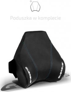 Fotel QUERSUS Evos 303 Czarno-niebieski (E303/XB) 12