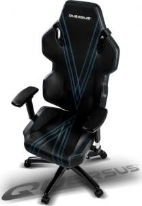 Fotel QUERSUS Evos 303 Czarno-niebieski (E303/XB) 6