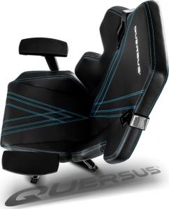 Fotel QUERSUS Evos 303 Czarno-niebieski (E303/XB) 8