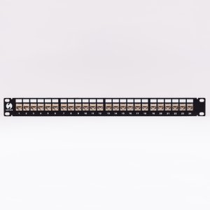 NetRack Netrack patch panel keystone 19 24-porty, FTP, wyposażony 24xkeystone jack kat. 6A 5