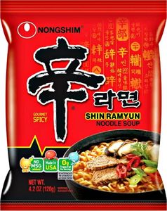 Nongshim Oryginalna zupa Shin Ramyun, bardzo ostra 5 x 120g - uniwersalny 2