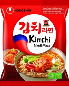 Nongshim Zupa makaronowa Kimchi Ramyun, ostra 5 x 120g - uniwersalny 2
