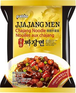 Paldo Jjajang Men, makaron z sosem z czarnej fasoli, łagodny 200g - Paldo uniwersalny 1