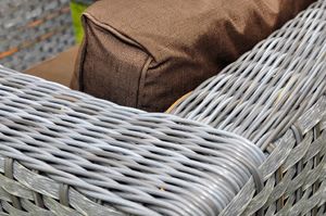 Bello Giardino Komplet Z Technorattanu Maestoso Szary 4