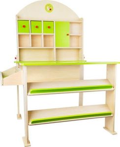 Small Foot Drewniany sklep, stragan, warzywniak dla dzieci do zabawy uniw 1