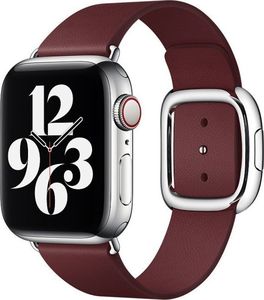 Apple Apple Pasek w kolorze kamienia granatu z klamrą nowoczesną do koperty 40 mm rozmiar M 2