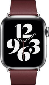 Apple Apple Pasek w kolorze kamienia granatu z klamrą nowoczesną do koperty 40 mm rozmiar M 3