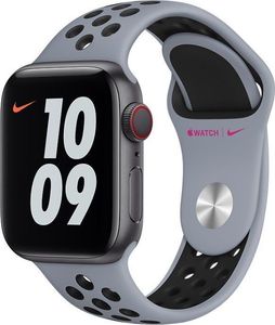 Apple Apple Pasek sportowy Nike w kolorze jasnego obsydianu/czarnym do koperty 40 mm 2