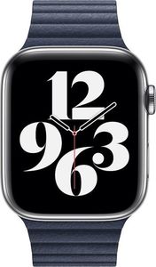 Apple Apple Opaska skórzana w kolorze podwodnego błękitu do koperty 44 mm rozmiar L 3