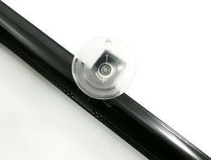 Roleta przeciwsłoneczna boczna czarna 2x50cm uniwersalny 5