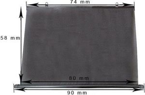 Roleta przeciwsłoneczna tylna czarna szer.90cm uniwersalny 2