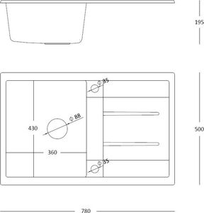 Zlewozmywak Quadron MORGAN 111 GraniteQ stalowy / szary metalik 3