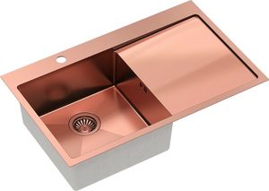 Zlewozmywak Quadron RUSSEL 111 SteelQ PVD miedziany 2