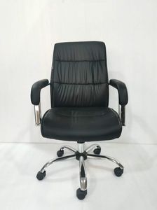 Krzesło biurowe Fotel biurowy czarny (6008) 5