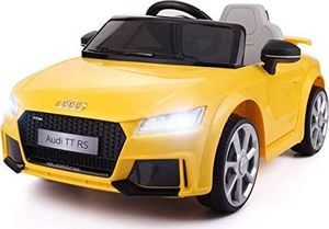Samochód elektryczny dla dzieci żółty AUDI TT RS 12V (WDJE1198) 2