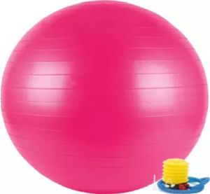 Piłka do ćwiczeń L20076 65cm różowa 1