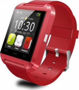Smartwatch Raudonas imanusis laikrods (U8) 1