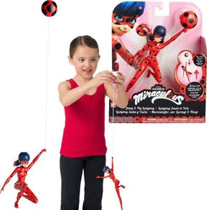 Figurka Figurka Ladybug Miraculum Biedronka i czarny kot Jump&Fly 19cm 1