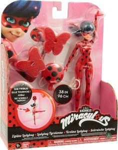 Figurka Cobi Figurka Miraculum Biedronka i czarny kot 19cm z linką do zjeżdżania 5