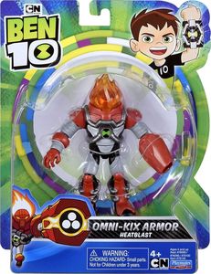 Figurka Giochi preziosi Ben 10 Omni-Kix Armor - Heatblast (BEN46420) 2