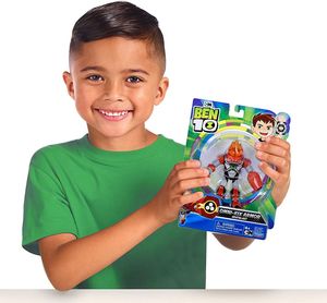 Figurka Giochi preziosi Ben 10 Omni-Kix Armor - Heatblast (BEN46420) 4