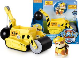 Figurka Spin Master  Psi Patrol figurka Rubble + walec z kulą do burzenia 1