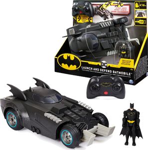 Spin Master Batman Batmobile zdalnie sterowany z katapultą RC i figurka 1