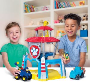 Spin Master Psi Patrol baza z windą Dino Rescue + figurka Rex i pojazd 11