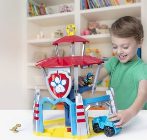 Spin Master Psi Patrol baza z windą Dino Rescue + figurka Rex i pojazd 12