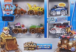 Spin Master Psi Patrol zestaw 6 metalowe pojazdy z figurkami true metal Off road 5