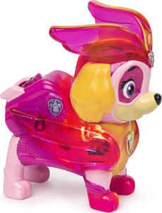 Figurka Spin Master Psi Patrol Skye świecąca figurka Mighty Pups Charged Up Kosmopieski 2
