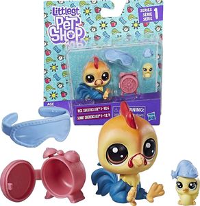 Figurka Hasbro Littlest Pet Shop - Rick i Sunny Chickencluck oraz akcesoria (C4297) 1