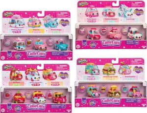Figurka Moose Moose Shopkins Cutie Autka Cars 3-pak Auta Ślubne + 3 figurki uniwersalny 3