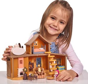 Simba Masza i Niedźwiedź Zestaw 2 domków dwupoziomowych (9315) 4