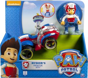 Figurka Spin Master Psi Patrol - Ryder i Chase + pojazdy quad i radiowóz policyjny (20064342; 2011432) 10