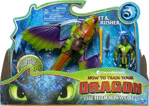 Figurka Spin Master Jak wytresować smoka Eret i Skullcrusher 2
