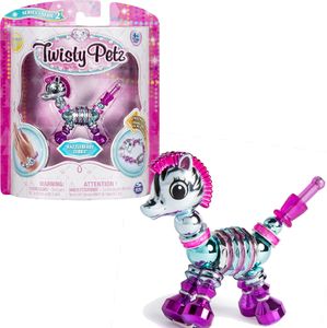 Figurka Spin Master Twisty Pets Bransoletka Razzleberry Zebra 1