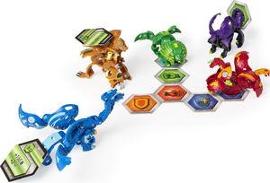 Figurka Spin Master Bakugan Baku-Gear zestaw Nillious, Hydorous, Pegatrix, Pharol 4