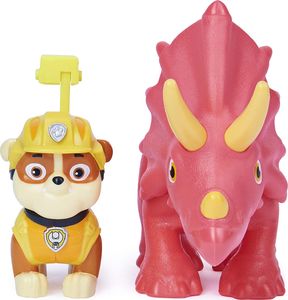 Figurka Spin Master Psi Patrol Dino Rescue - Rubble + dino (6058512) 4