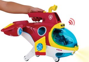 Figurka Spin Master Psi Patrol Ryder i Everest + wielka łódź podwodna patrolowiec i skuter śnieżny 8