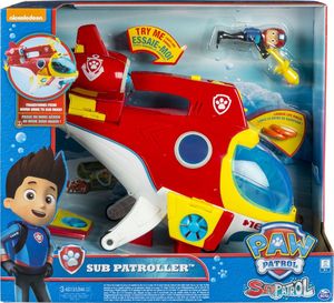 Figurka Spin Master Psi Patrol Ryder i Everest + wielka łódź podwodna patrolowiec i skuter śnieżny 10