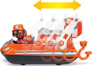 Spin Master Psi Patrol Ultimate Zuma i Marshall + pojazdy wóz strażacki i poduszkowiec 6