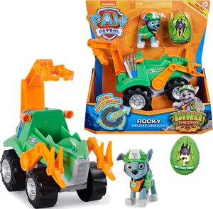 Figurka Spin Master Psi Patrol Dino Rescue - pojazd Rocky (6059525) 1