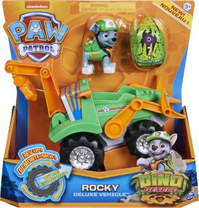 Figurka Spin Master Psi Patrol Dino Rescue - pojazd Rocky (6059525) 2